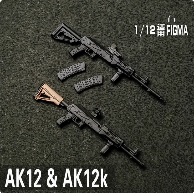 1/12 Soldier Scene Accessories AK12 Weapon Props Resin Parts Model Toy For 6'' Action Figure Doll Body In Stock
1/12 Soldier Scene Accessories AK12 Weapon Props Resin Parts Model Toy For 6'' Action Figure Doll Body In Stock