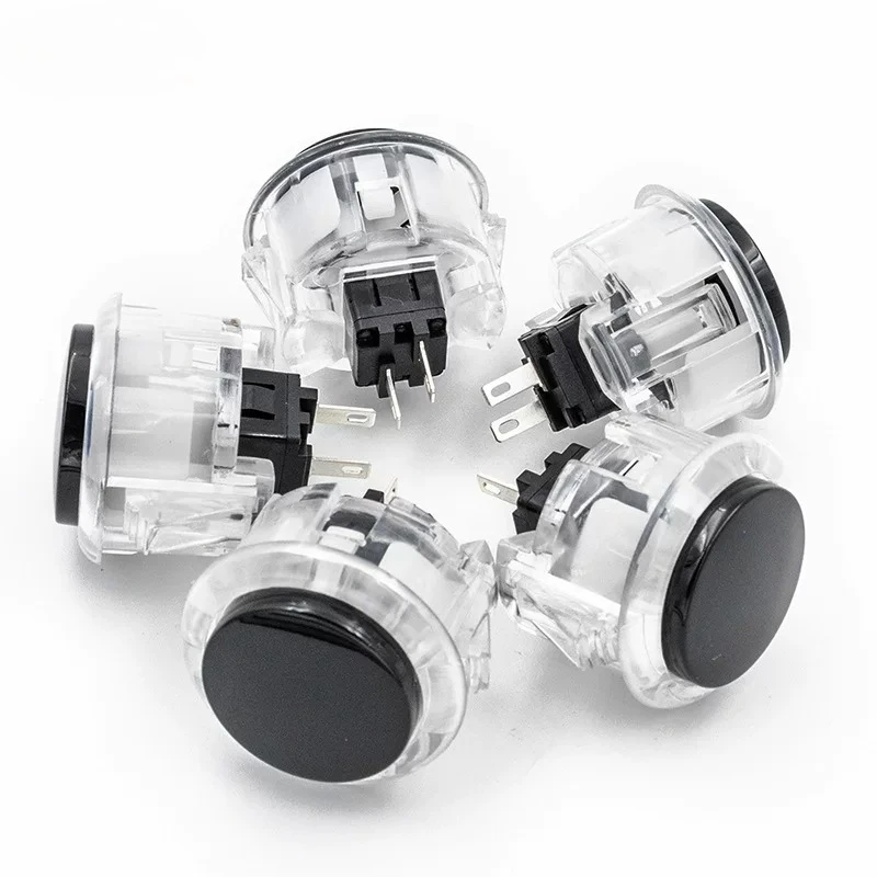 5pcs 30mm Clear Push Button Card Type For Arcade Fighting Game Machine Pandora Box 3D Moonlight Box Arcade Game Accessories
5pcs 30mm Clear Push Button Card Type For Arcade Fighting Game Machine Pandora Box 3D Moonlight Box Arcade Game Accessories