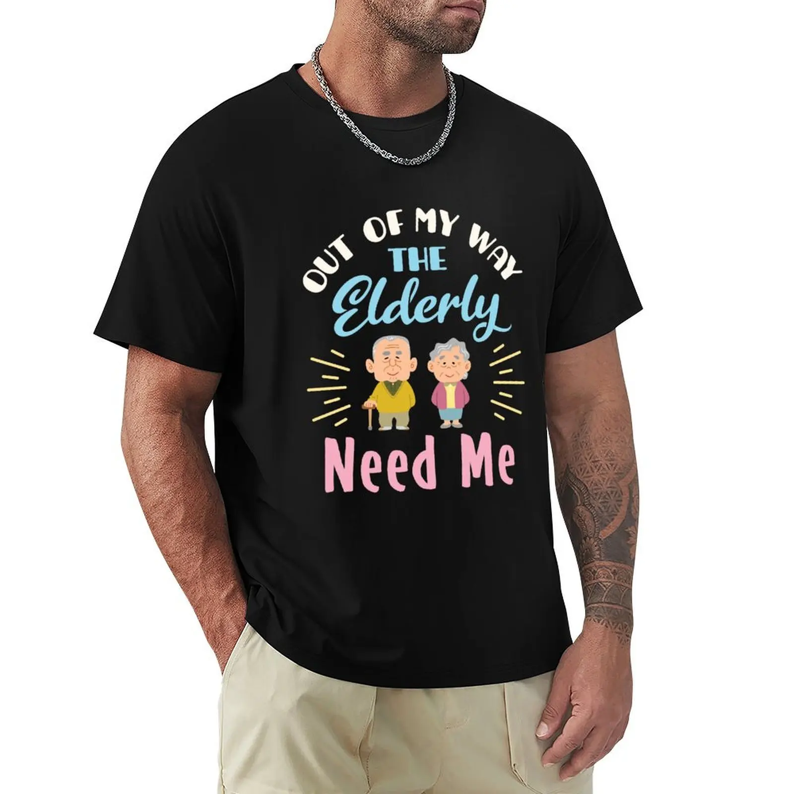 Caregiver Out of My Way the Elderly Need Me T-Shirt Blouse shirts graphic tee T-shirt men
Caregiver Out of My Way the Elderly Need Me T-Shirt Blouse shirts graphic tee T-shirt men
