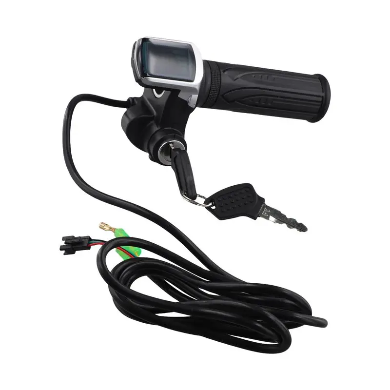 Bike Twist Throttle For Electric Bike Throttle Gas Handle Throttle LCD Display Lock Key
Bike Twist Throttle For Electric Bike Throttle Gas Handle Throttle LCD Display Lock Key