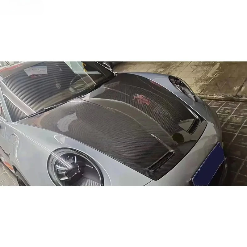 For Porsche 911 992 Carrera GT3 Dry Carbon Fiber Engine Hood Bonnet Car Body Kit 2020
For Porsche 911 992 Carrera GT3 Dry Carbon Fiber Engine Hood Bonnet Car Body Kit 2020
