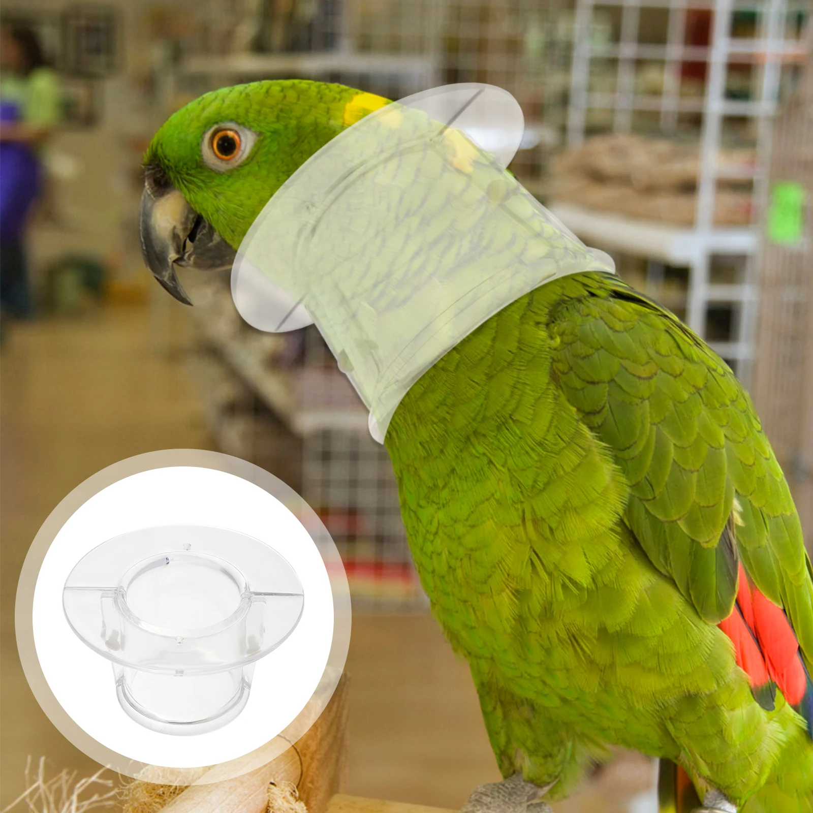 Anti Bite Collar Bird Collars for Plucking Parrot Pet Supplies Anti-bite Recovery Birds
Anti Bite Collar Bird Collars for Plucking Parrot Pet Supplies Anti-bite Recovery Birds