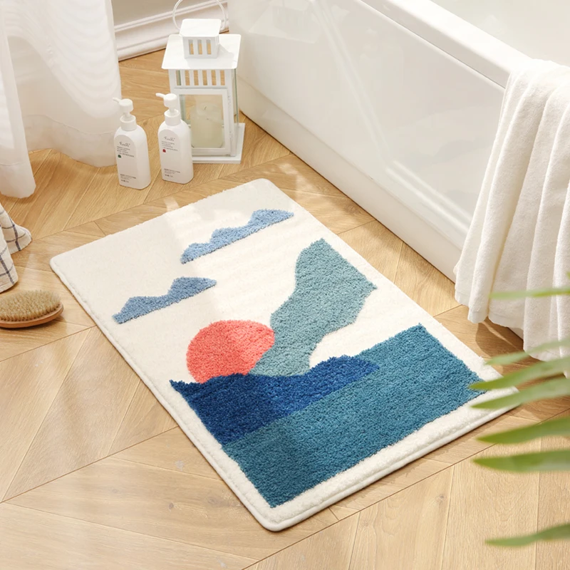 Water Absorbent Bathroom Mat Entrance Doormat Cute Toilet Washroom Anti-Slip Mat Wabi-Sabi Style Carpet Home Use Rug
Water Absorbent Bathroom Mat Entrance Doormat Cute Toilet Washroom Anti-Slip Mat Wabi-Sabi Style Carpet Home Use Rug