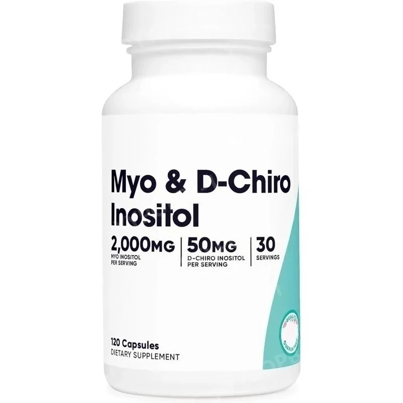 Myo Inositol D-Chiro Inositol for Women 2000mg 120 Capsules 2000mg Myo 50mg D-Chiro Per Serving 30 Servings
Myo Inositol D-Chiro Inositol for Women 2000mg 120 Capsules 2000mg Myo 50mg D-Chiro Per Serving 30 Servings