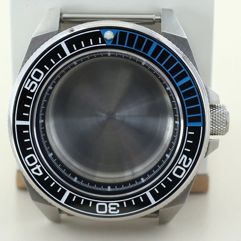 43.8mm Watch Case Ceramic Bezel Sapphire Glass For Seiko NH35 NH36 NH34 NH38 Automatic Movt Watch Modified Samurai Diving 10ATM
43.8mm Watch Case Ceramic Bezel Sapphire Glass For Seiko NH35 NH36 NH34 NH38 Automatic Movt Watch Modified Samurai Diving 10ATM