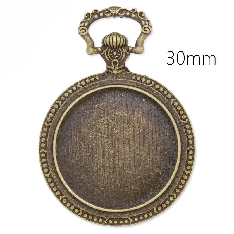 20pcs Pocket Watch Pendant Trays with 30mm Round Bezel,zinc Alloy Filled,shine Bronze Plated for Jewelry DIY-C4010
20pcs Pocket Watch Pendant Trays with 30mm Round Bezel,zinc Alloy Filled,shine Bronze Plated for Jewelry DIY-C4010