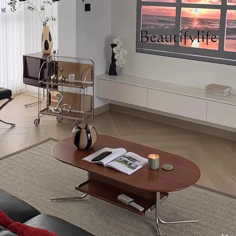 JY Nordic Style Vintage Coffee Table Unique Neutral Premium Simple Coffee Table Living Room Cool Table De Salon Home Furniture
JY Nordic Style Vintage Coffee Table Unique Neutral Premium Simple Coffee Table Living Room Cool Table De Salon Home Furniture