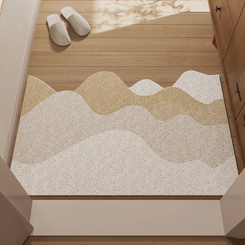 Cream Style Non-Slip Entrance Mat Shaped Loop Door Rug Stain-Resistant Wash-Free Floor Carpet for Hallway
Cream Style Non-Slip Entrance Mat Shaped Loop Door Rug Stain-Resistant Wash-Free Floor Carpet for Hallway