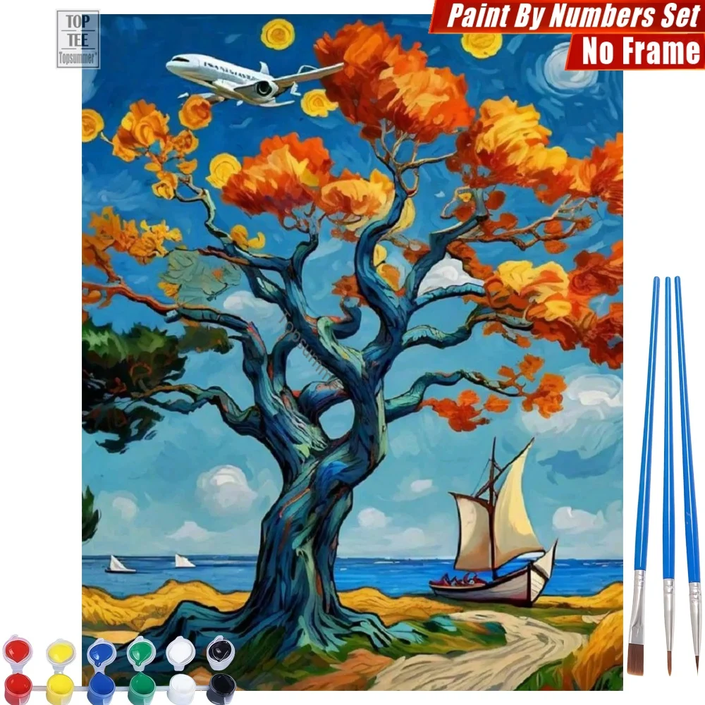 Interesting Tree Plane Paints By Number Kit - Tree Airplane Contrast Artistic Activities Easter Gift For Pilot
Interesting Tree Plane Paints By Number Kit - Tree Airplane Contrast Artistic Activities Easter Gift For Pilot