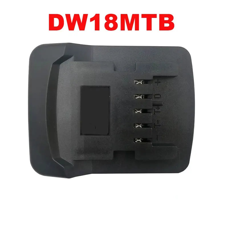 DW18MTB Adapter Converter Can Use For Dewalt 18V Li-ion Battery on Metabo 18V Lithium Tool
DW18MTB Adapter Converter Can Use For Dewalt 18V Li-ion Battery on Metabo 18V Lithium Tool