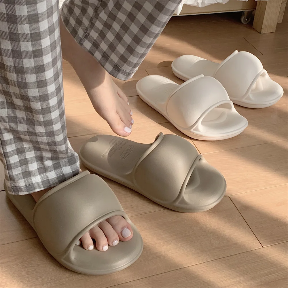 Comfortable Couple House Slippers Summer New EVA Sandals Non Deformable Sole for Women Casual Simple Style Shoes
Comfortable Couple House Slippers Summer New EVA Sandals Non Deformable Sole for Women Casual Simple Style Shoes
