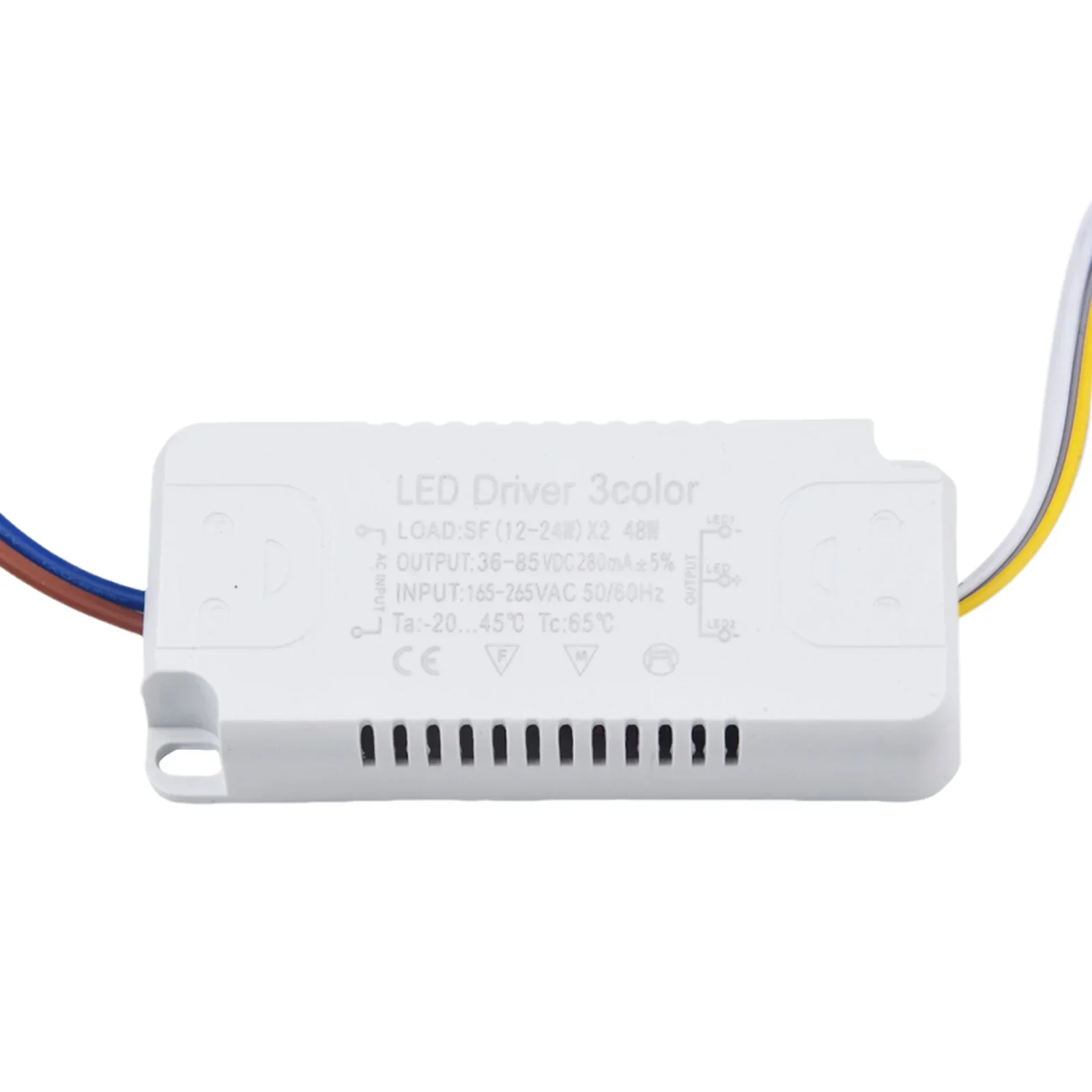 1pcs 260-280mA LED Driver 3color Adapter For LED Ceiling Lighting Non-Isolating Transformer Replacements AC165-265V
1pcs 260-280mA LED Driver 3color Adapter For LED Ceiling Lighting Non-Isolating Transformer Replacements AC165-265V