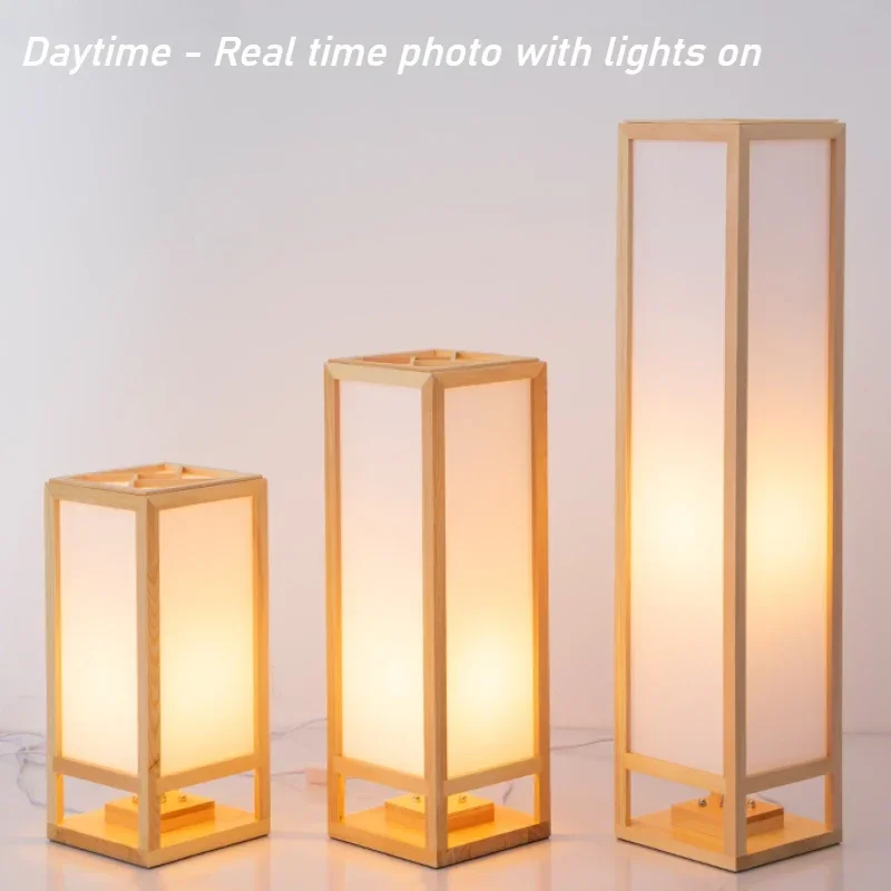 SANDYHA Elegant Japanese Solid Wood LED Floor Lamp for Living Room Bedroom Bedside and Dining Table Lighting Home Decor
SANDYHA Elegant Japanese Solid Wood LED Floor Lamp for Living Room Bedroom Bedside and Dining Table Lighting Home Decor