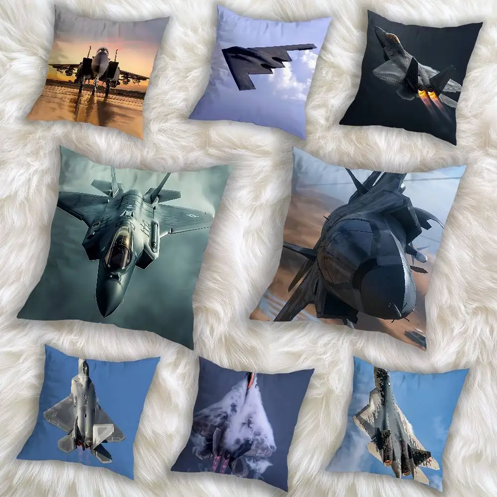 F35 F22 B2 Fighter jets art pillow cover living room sofa cushion cover bedroom room bed pillow cover home decoration
F35 F22 B2 Fighter jets art pillow cover living room sofa cushion cover bedroom room bed pillow cover home decoration
