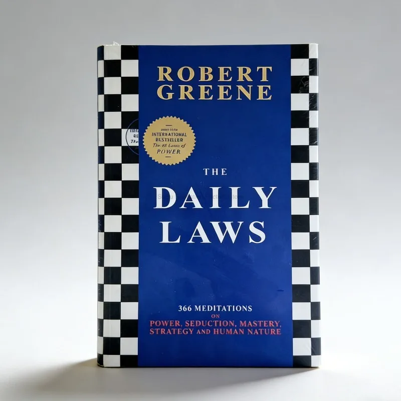 Ежедневные законы, написанные Робертом Грином, 366 медитаций, английская книга в мягкой обложке
Ежедневные законы, написанные Робертом Грином, 366 медитаций, английская книга в мягкой обложке