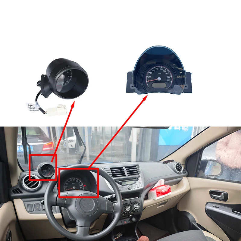 Suitable for Suzuki Alto Center Console Tachometer Speedometer Vehicle Speed Display Instrument Assembly Low Configuration Upgrade
Suitable for Suzuki Alto Center Console Tachometer Speedometer Vehicle Speed Display Instrument Assembly Low Configuration Upgrade