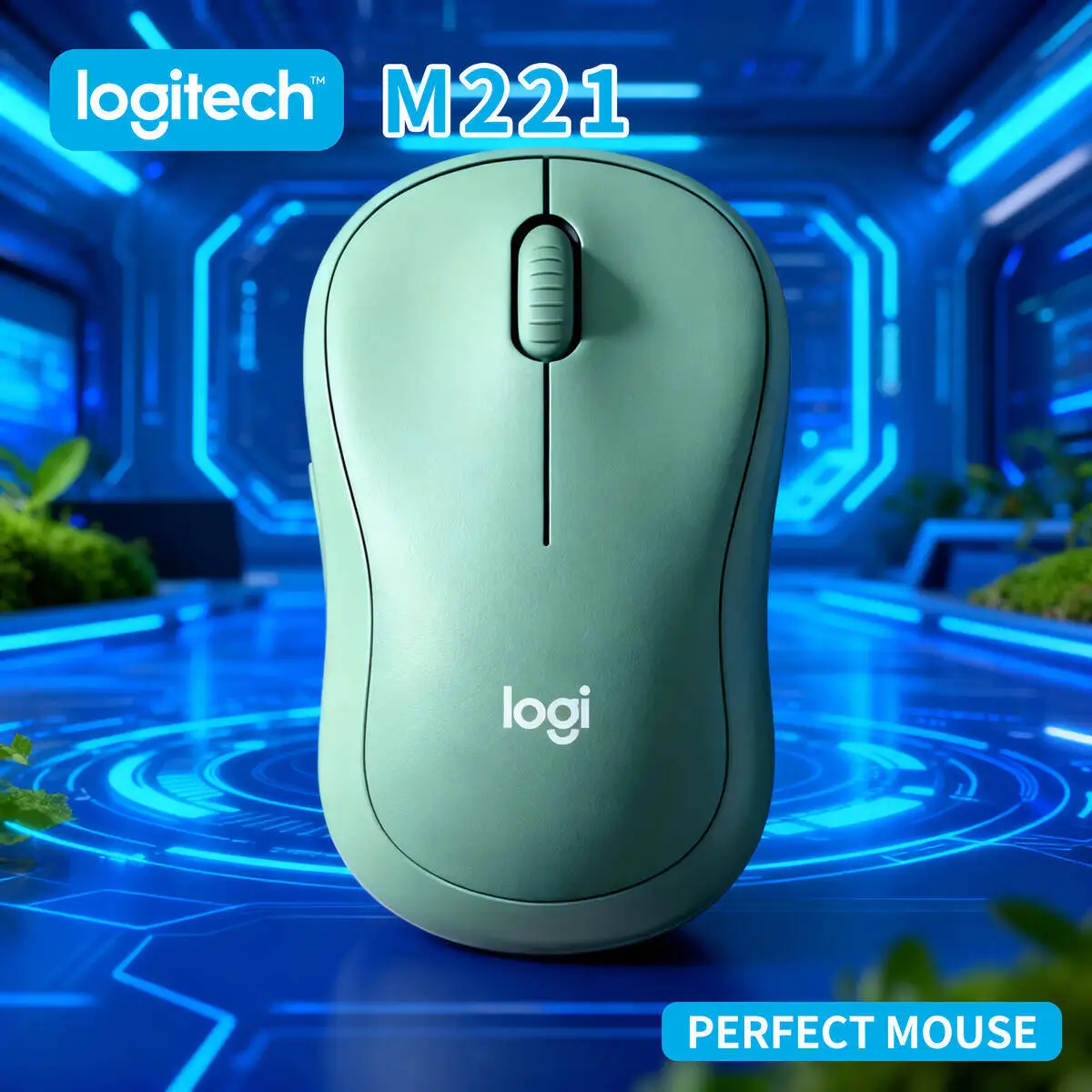 Беспроводная бесшумная мышь Logitech M221, 2,4 ГГц, компактный дизайн, USB-наноприемник 1000 точек на дюйм для офиса, дома, ПК, ноутбука
Беспроводная бесшумная мышь Logitech M221, 2,4 ГГц, компактный дизайн, USB-наноприемник 1000 точек на дюйм для офиса, дома, ПК, ноутбука