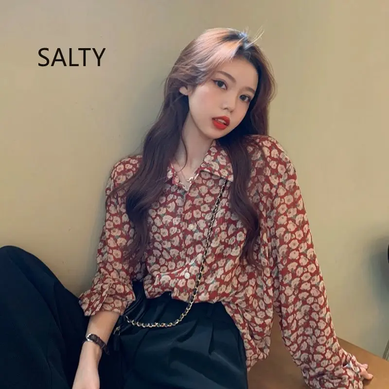 2026 Women's Shirts Spring/Autumn New Floral Chiffon Long Sleeve Shirt Casual Loose Tops Woman
2026 Women's Shirts Spring/Autumn New Floral Chiffon Long Sleeve Shirt Casual Loose Tops Woman