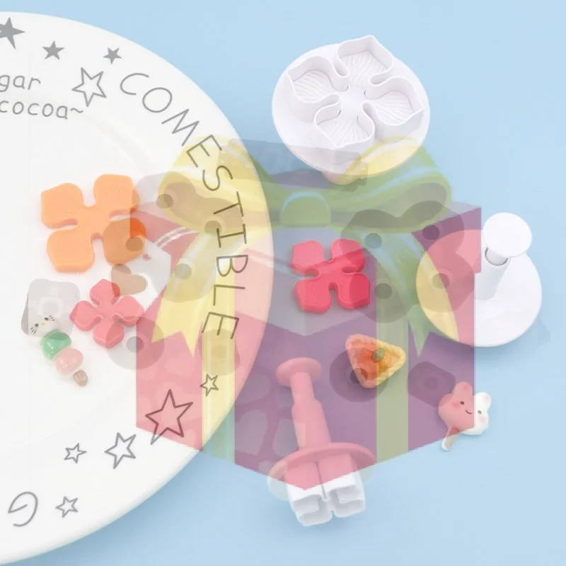 【HG】3Pcs/Set Plastic Hydrangea Fondant Cake Decorating Plunger Cutter Flower Blossom Mold Home Cake Tools
【HG】3Pcs/Set Plastic Hydrangea Fondant Cake Decorating Plunger Cutter Flower Blossom Mold Home Cake Tools