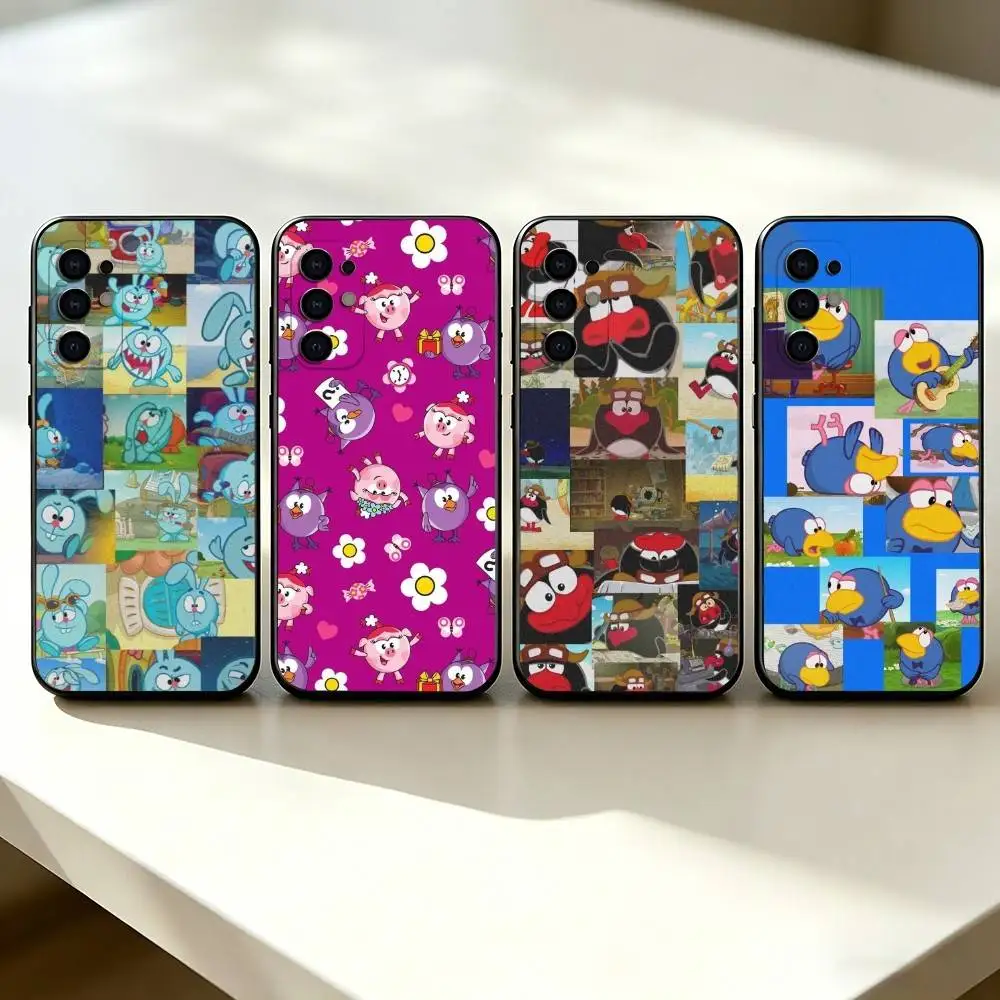 R-Russian A-Animation K-Kikoriki Phone Case For Samsung S25,S24,S21,S22,S23,S30,Ultra,S20,Plus,Fe,Lite,Note,10,Black Cover
R-Russian A-Animation K-Kikoriki Phone Case For Samsung S25,S24,S21,S22,S23,S30,Ultra,S20,Plus,Fe,Lite,Note,10,Black Cover