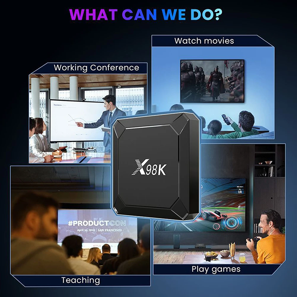 Androids 13 Smarts TV Box With Multi Interface Household High-Gain Medias Player For Television Game
Androids 13 Smarts TV Box With Multi Interface Household High-Gain Medias Player For Television Game