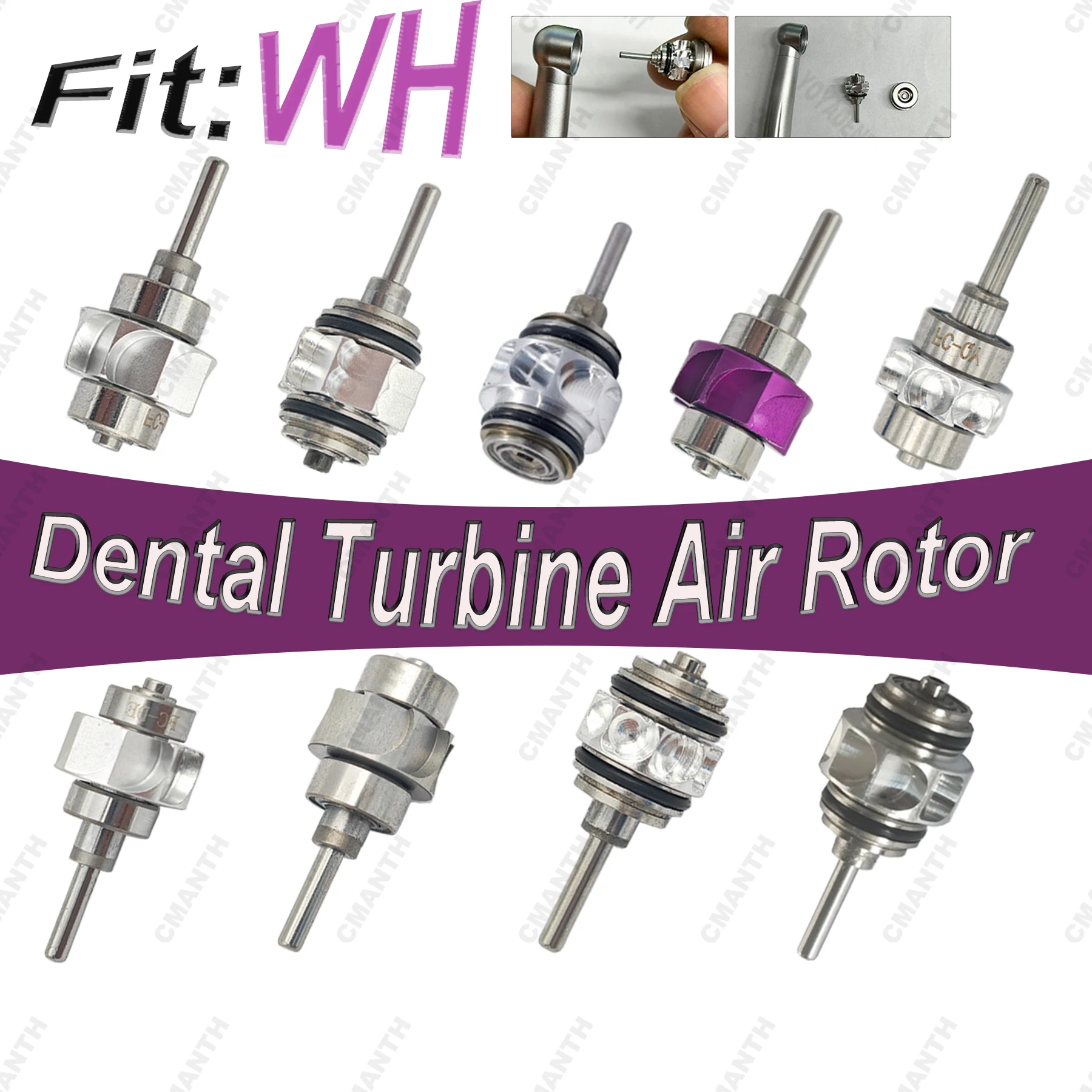Dental Air Rotor Turbine Cartridge Rotor For WH Alegra/ Synea High Speed Handpiece Dentistry Products Accessories
Dental Air Rotor Turbine Cartridge Rotor For WH Alegra/ Synea High Speed Handpiece Dentistry Products Accessories