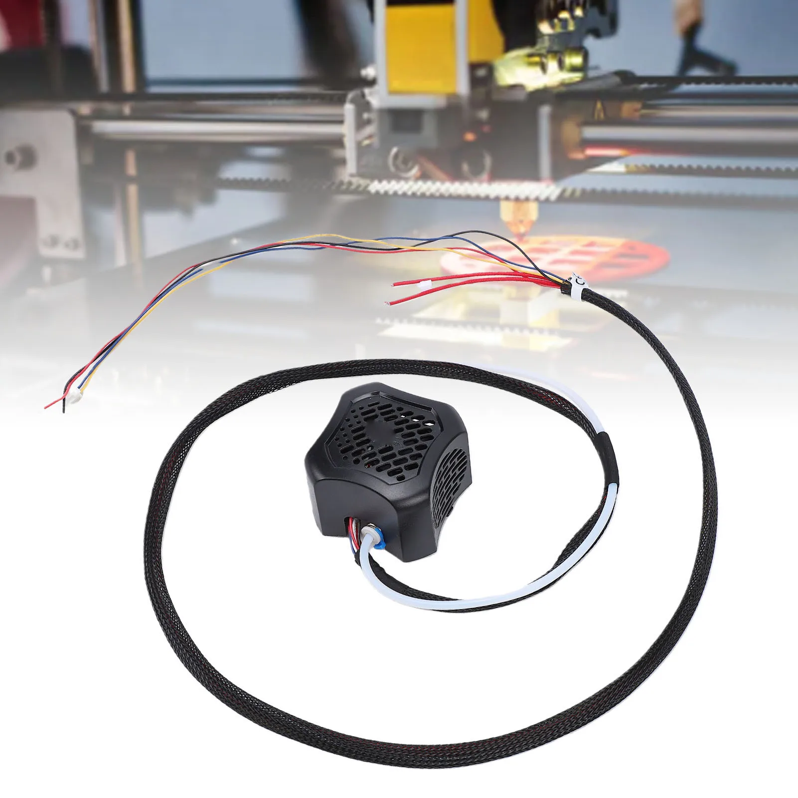 Комплект для замены хотэнда (экструдера) для 3D-принтера Ender 3 V2, полностью собранный, с силиконовым чехлом и вентиляторами
Комплект для замены хотэнда (экструдера) для 3D-принтера Ender 3 V2, полностью собранный, с силиконовым чехлом и вентиляторами
