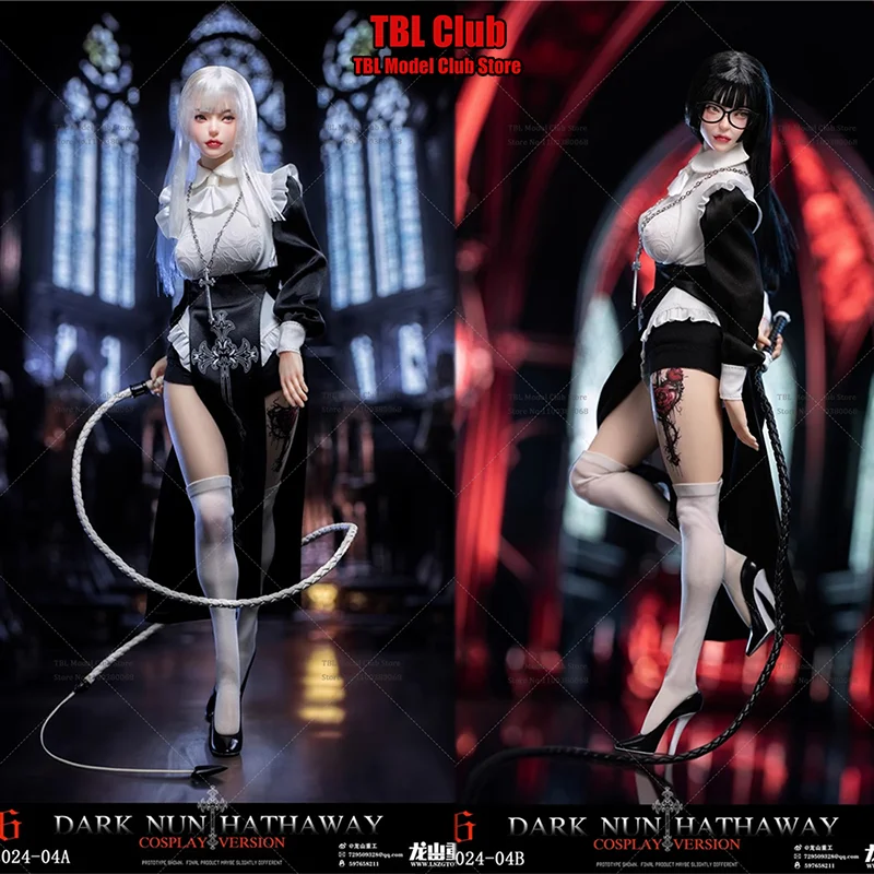 LS2024-04 A/B/C масштаб 1/6, темная монахиня, Хэтэуэй, Святая молитва, версия для косплея, 12 дюймов, полный набор, экшн-фигурка, игрушки-солдат 
LS2024-04 A/B/C масштаб 1/6, темная монахиня, Хэтэуэй, Святая молитва, версия для косплея, 12 дюймов, полный набор, экшн-фигурка, игрушки-солдат
