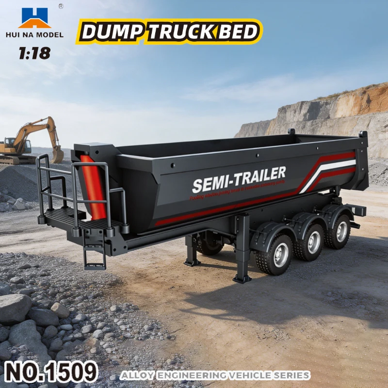 Huina 1/18 1509 Rc Semi Dump Trailer Electric Lifting For Rc Tractor Truck
Huina 1/18 1509 Rc Semi Dump Trailer Electric Lifting For Rc Tractor Truck