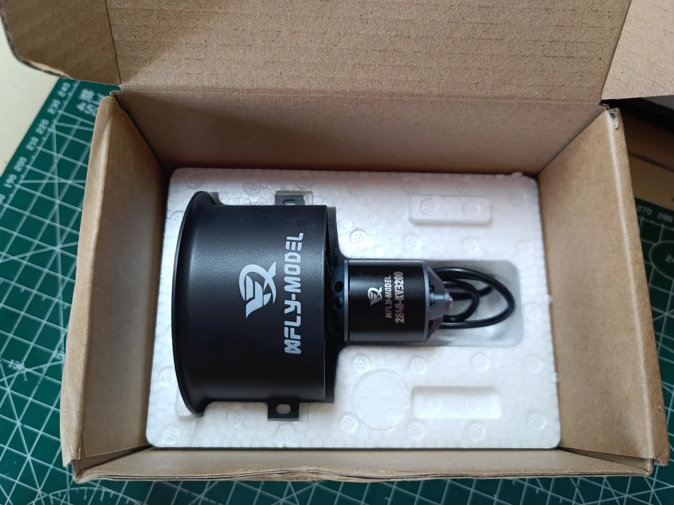 Xfly Model 64mm 12 Blade Duct Power Unit Electric Duct Fan 2840-Kv3200 External Turning 4s Remote-Controlled Aircraft
Xfly Model 64mm 12 Blade Duct Power Unit Electric Duct Fan 2840-Kv3200 External Turning 4s Remote-Controlled Aircraft