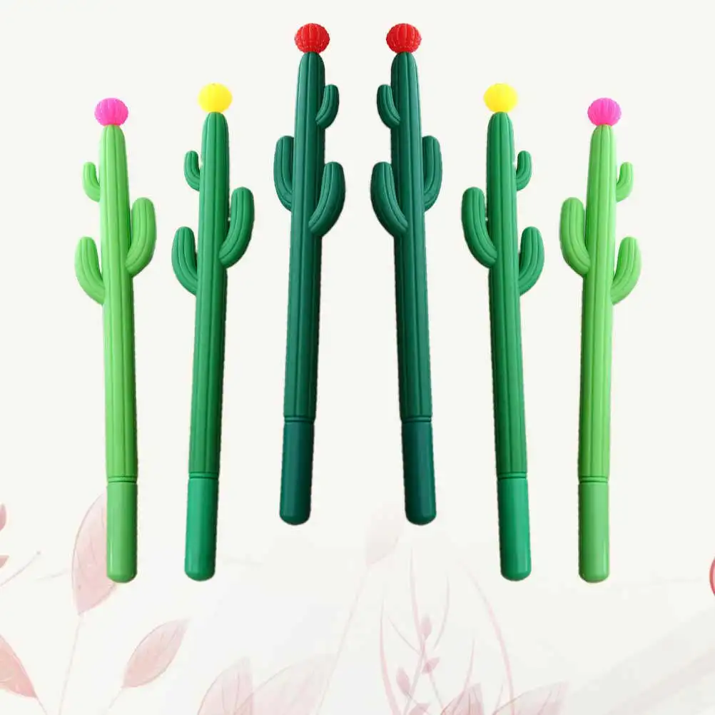 10Pcs Adorable Cactus Gel Pen Creative Plant Theme Student Writing Instrument Homework Motivator Kids Stationery Set School
10Pcs Adorable Cactus Gel Pen Creative Plant Theme Student Writing Instrument Homework Motivator Kids Stationery Set School