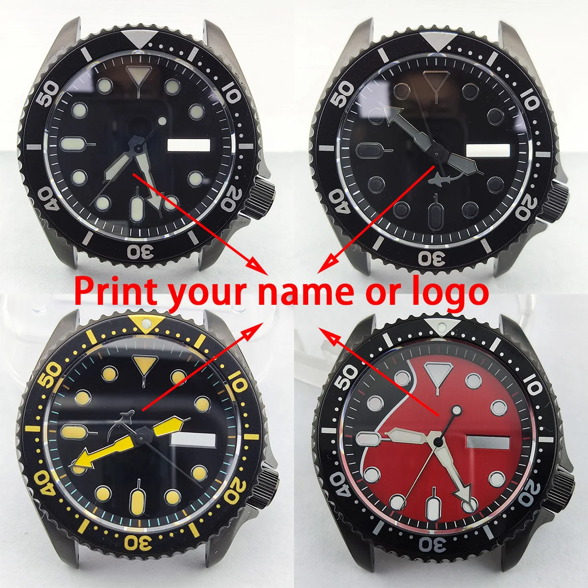 custom logo watch NH35 Case 41mm Sapphire Glass Watch Skx007 case nh36 case nh35 Watch case nh36 nh35 Movement nh35 dial
custom logo watch NH35 Case 41mm Sapphire Glass Watch Skx007 case nh36 case nh35 Watch case nh36 nh35 Movement nh35 dial