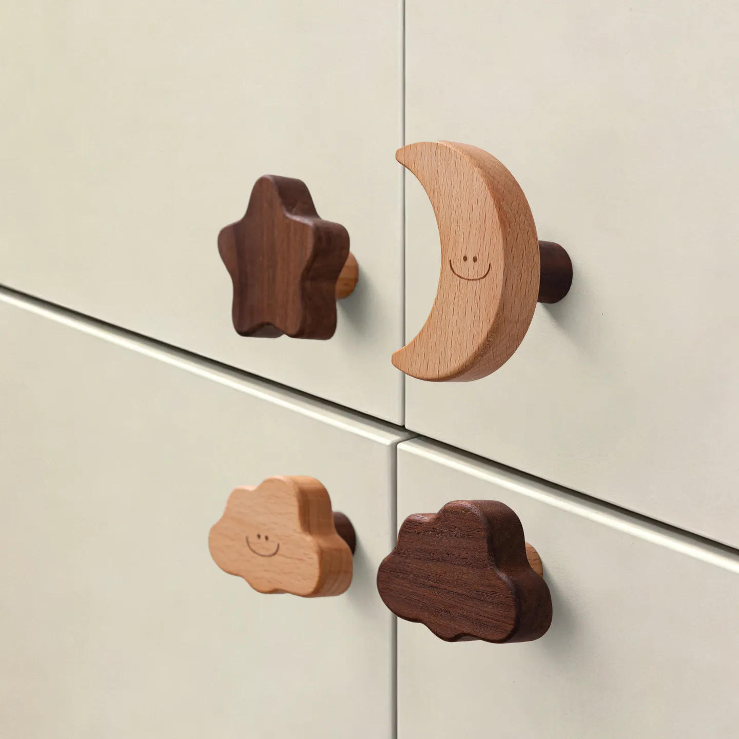 2PCS Cloud/Star/Moon Shape Furniture Handles Drawer Wooden Knobs Star Cloud Children Decoration Cabinet Wood Pulls Knobs Set
2PCS Cloud/Star/Moon Shape Furniture Handles Drawer Wooden Knobs Star Cloud Children Decoration Cabinet Wood Pulls Knobs Set