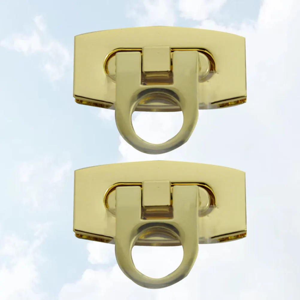 2 pcs Zinc Alloy Padlock Golden Smooth Lightweight Durable Suitcase Lock Diy Bag Accessory Prismatic Clutch Hardware 
2 pcs Zinc Alloy Padlock Golden Smooth Lightweight Durable Suitcase Lock Diy Bag Accessory Prismatic Clutch Hardware