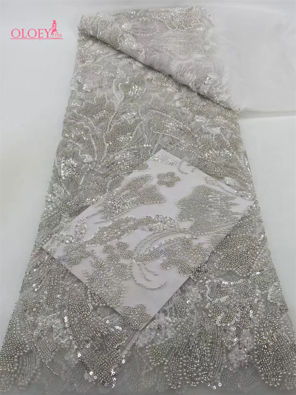 Latest Hot Sale Fashion Africa Lace Fabric High Quality Handmade Embroidery Lace With Beads Sequins Party For Wedding Dress
Latest Hot Sale Fashion Africa Lace Fabric High Quality Handmade Embroidery Lace With Beads Sequins Party For Wedding Dress