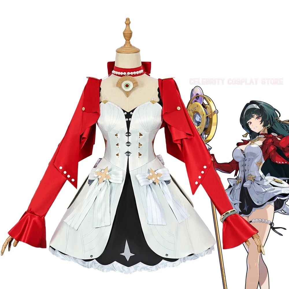 Game Zenless Zone Zero Stars of Lyra Astra Yao Costume Girl Lolita Dress Uniform Carnival Halloween Party Clothes Outfit
Game Zenless Zone Zero Stars of Lyra Astra Yao Costume Girl Lolita Dress Uniform Carnival Halloween Party Clothes Outfit