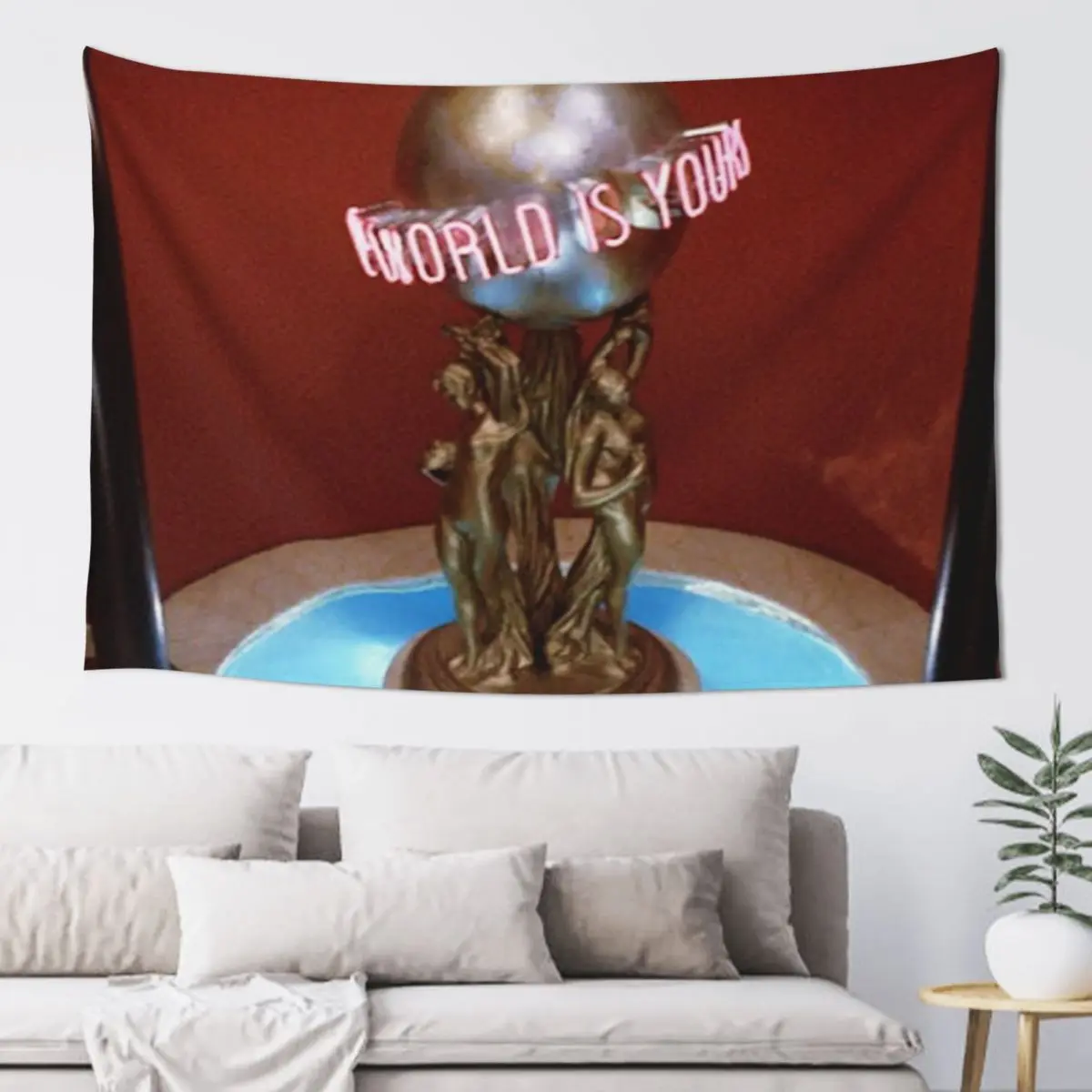 Scarface The world is yours Tapestry Bedroom Deco On The Wall Room Decorating Aesthetic Tapestry
Scarface The world is yours Tapestry Bedroom Deco On The Wall Room Decorating Aesthetic Tapestry