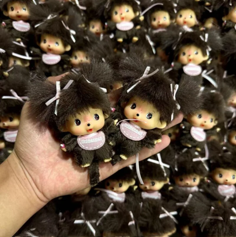 Monchhichi Mini Plush Doll Keychain Cute Cartoon Vinyl Doll Bag Pendant Purse Decoration Fashion Accessory toy gift replic
Monchhichi Mini Plush Doll Keychain Cute Cartoon Vinyl Doll Bag Pendant Purse Decoration Fashion Accessory toy gift replic