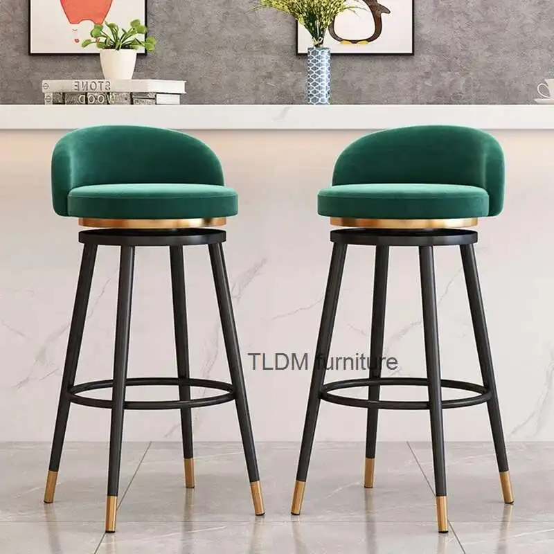 Luxury Nordic bar chairs, counters, height comfortable, minimalist modern chairs, restaurants, parties, banks, bars, gardens,
Luxury Nordic bar chairs, counters, height comfortable, minimalist modern chairs, restaurants, parties, banks, bars, gardens,