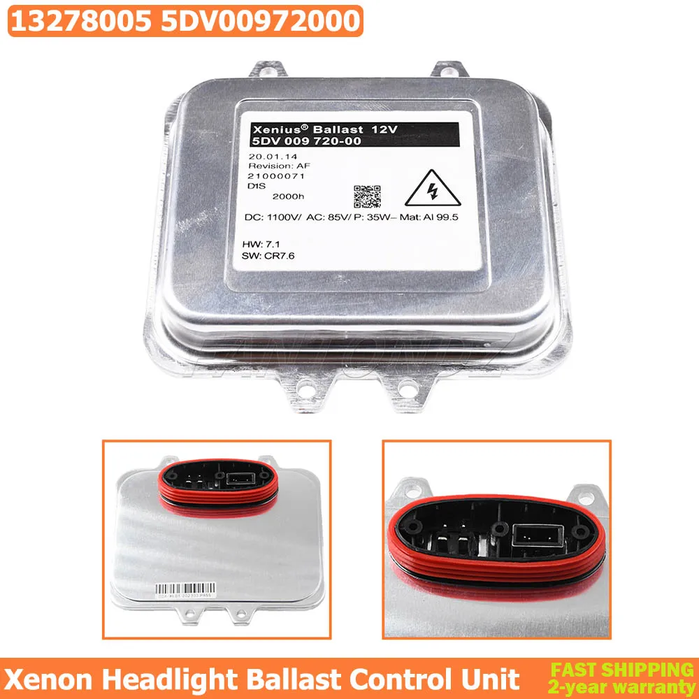 Xenon Headlight Ballast 5DV00972000 1232335 For Opel Astra J Insignia 5DV 009 720-20 5DV009720-00 Xenon Ballast Control Unit
Xenon Headlight Ballast 5DV00972000 1232335 For Opel Astra J Insignia 5DV 009 720-20 5DV009720-00 Xenon Ballast Control Unit
