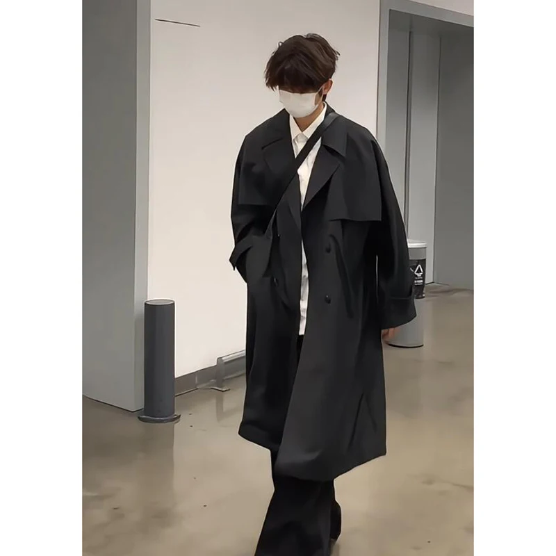 Bla Mid-Length Men's Windbreaker Jaet 2024 New Sle Spring Autumn Casual Korean Aosphere Sensation Coat Polyester Fiber
Bla Mid-Length Men's Windbreaker Jaet 2024 New Sle Spring Autumn Casual Korean Aosphere Sensation Coat Polyester Fiber