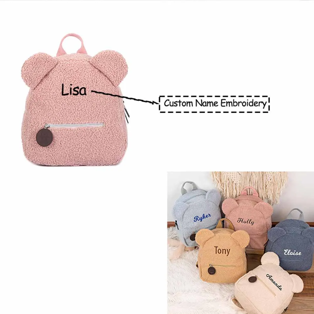 Personalized Teddy Bear Backpack Toddler backpack, Custom name backpack,Children's Backpack with name,Teddy Bear Bag for Kids
Personalized Teddy Bear Backpack Toddler backpack, Custom name backpack,Children's Backpack with name,Teddy Bear Bag for Kids