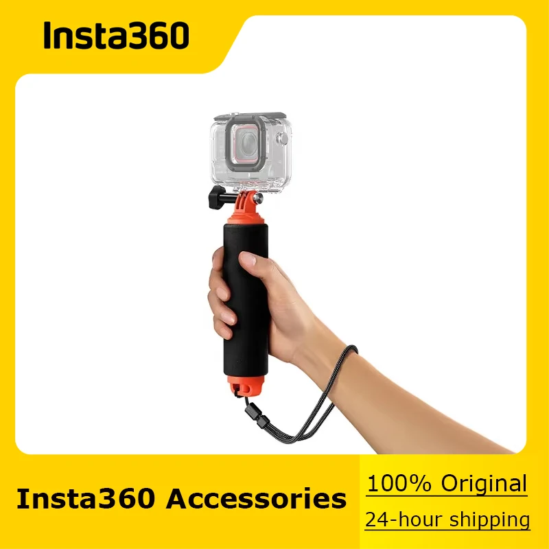 Insta360 Floating Hand Grip - Official 360 Action Camera Accessories
Insta360 Floating Hand Grip - Official 360 Action Camera Accessories