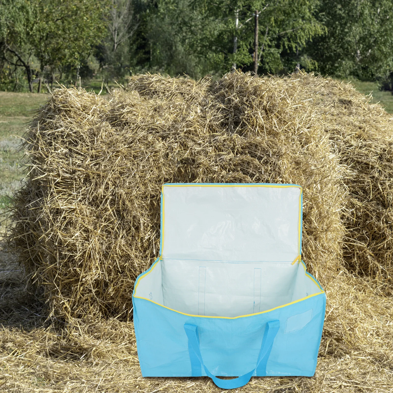 Storage Capacity Bags Goats Rabbits Horse Hay Bags Sturdy PE Woven Farm Use Rabbit Hay Bag Portable
Storage Capacity Bags Goats Rabbits Horse Hay Bags Sturdy PE Woven Farm Use Rabbit Hay Bag Portable