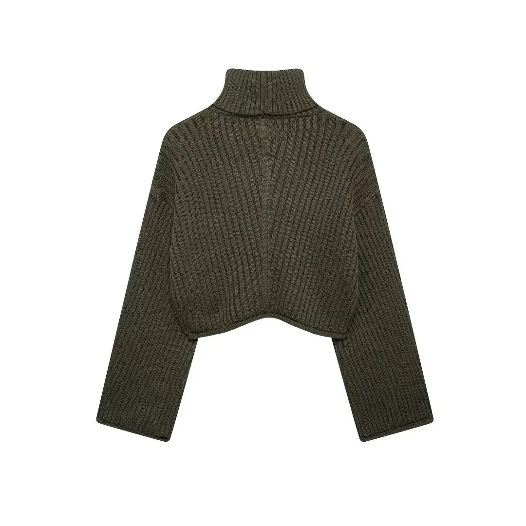 2024 Autumn New Women's Clothing Style Fashionable and Versatile Ribbed Long Sleeve Short Knitted Shirt
2024 Autumn New Women's Clothing Style Fashionable and Versatile Ribbed Long Sleeve Short Knitted Shirt