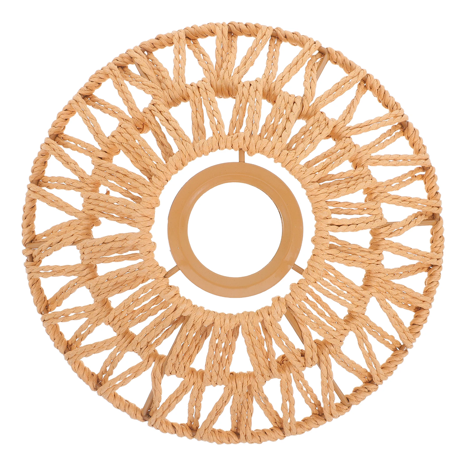 Rustic Iron Lampshade Umbrella Shape Handwoven Rope Pendant Light for Living Dining Bedroom Ceiling Light Fixture
Rustic Iron Lampshade Umbrella Shape Handwoven Rope Pendant Light for Living Dining Bedroom Ceiling Light Fixture