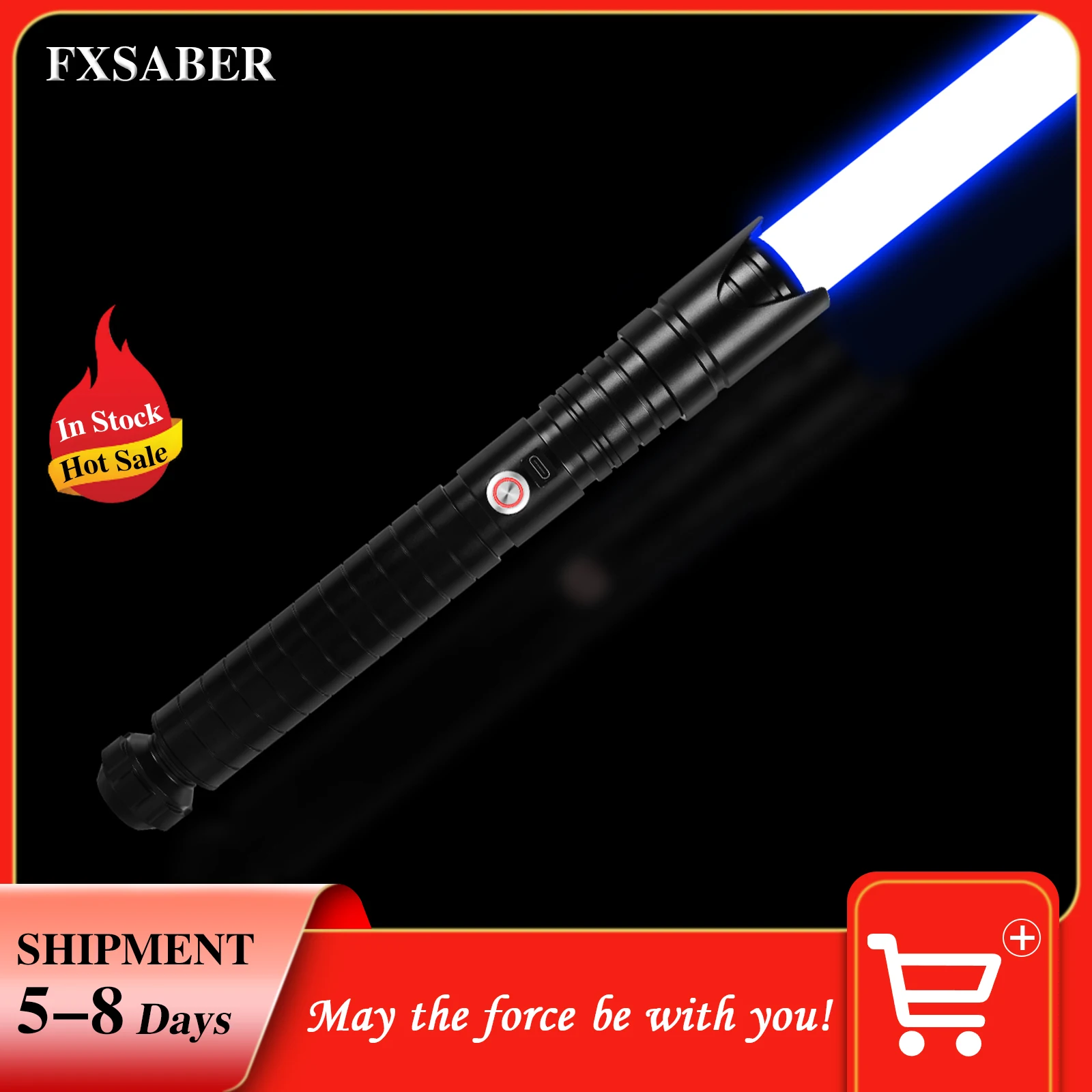 FXSABER Heavy Dueling Lightsaber Metal handle laser swords smooth swing xeno lightsaber for cosplay
FXSABER Heavy Dueling Lightsaber Metal handle laser swords smooth swing xeno lightsaber for cosplay