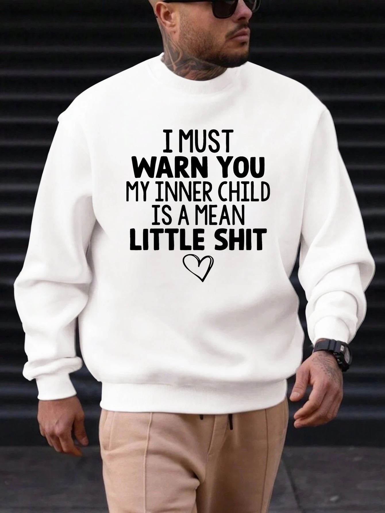Funny Inner Child Sweatshirt I Must Warn You My Inner Child Is Playful Pullover 2025 Trendy Humor Top for Men Women
Funny Inner Child Sweatshirt I Must Warn You My Inner Child Is Playful Pullover 2025 Trendy Humor Top for Men Women