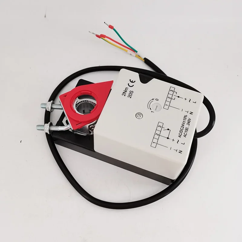 General damper Actuator 2Nm ON / OFF for Operation Of Air Control Dampers in HVAC system ADC24V / AC100-240V
General damper Actuator 2Nm ON / OFF for Operation Of Air Control Dampers in HVAC system ADC24V / AC100-240V