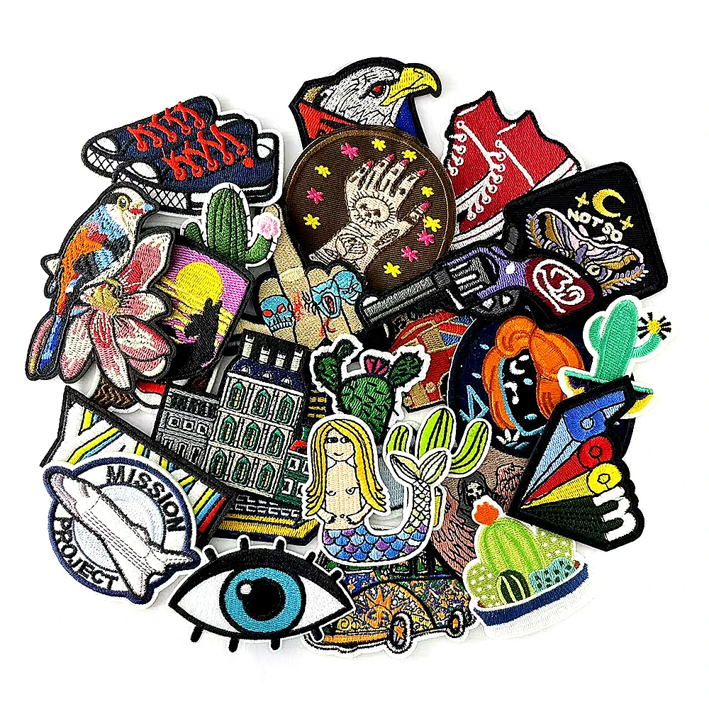 26Pcs/Lot Bird Shoe Cactus Iron on Patches Cloth Embroidered Applique Sewing Clothes Apparel Accessories Repair Hole
26Pcs/Lot Bird Shoe Cactus Iron on Patches Cloth Embroidered Applique Sewing Clothes Apparel Accessories Repair Hole